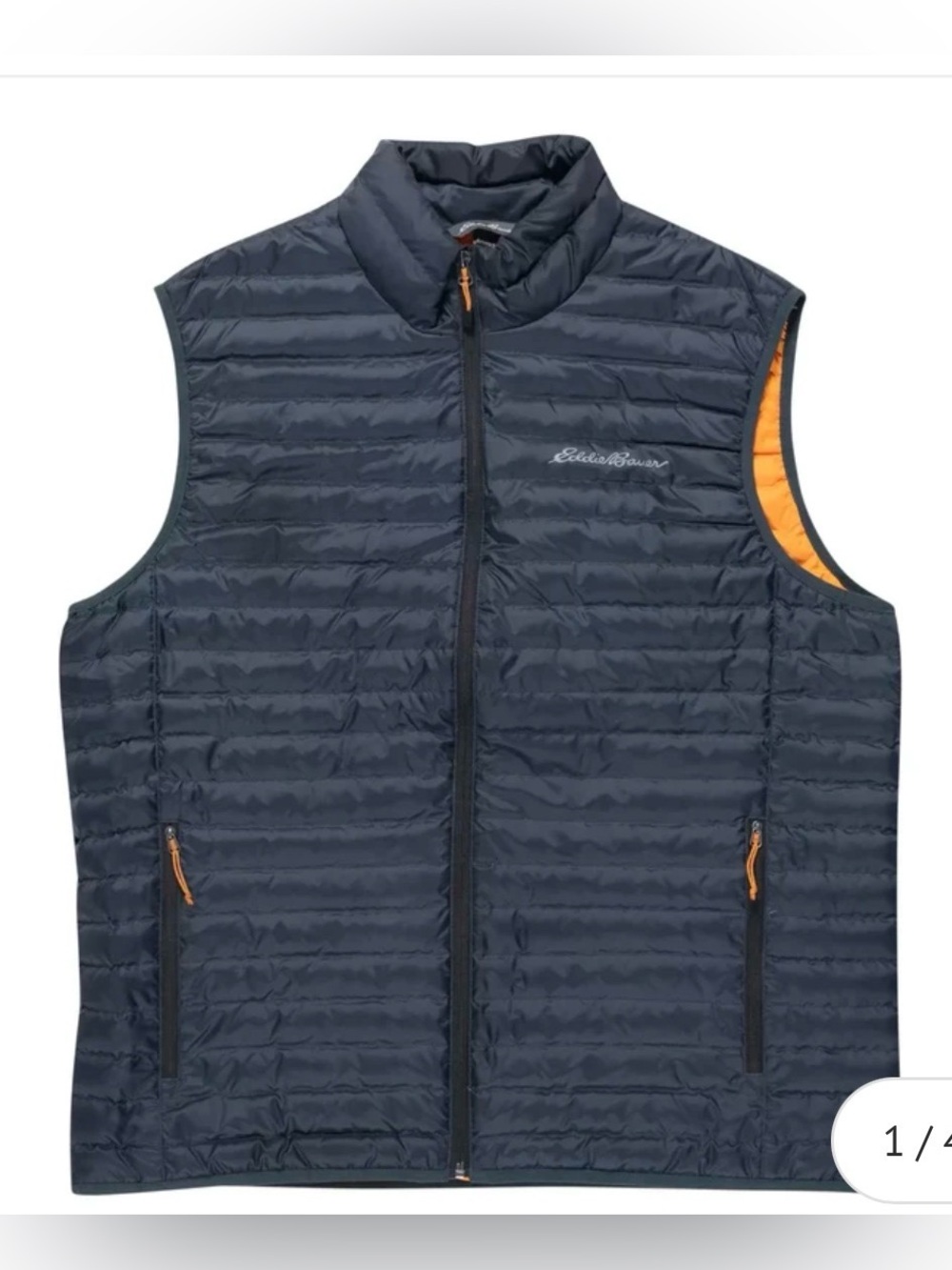Eddie Bauer microlight down vest size M. Gorpcore